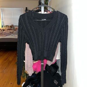 Fashion nova cropped sweater